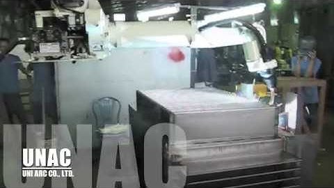 OTC Hanging type for welding a transformer #weldingrobot #otcrobot #cuttingrobot #ห้อยหัวหุ่นยนต์