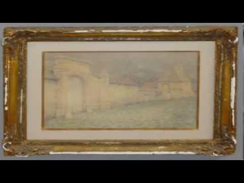 Henri Le Sidaner | LE VIEUX PORTAIL | Antique Artwork | Clarke Auction Gallery