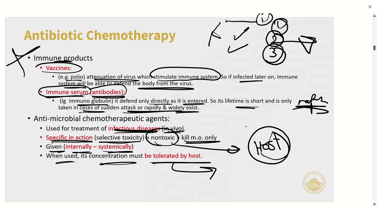 Microbiology II, Lecture 1, Part 1, Pharmacy, KSIU