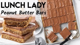 How to Make Lunch Lady Peanut Butter Bars