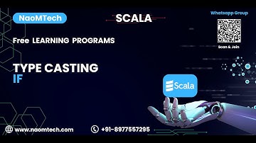 6.Scala Tutorial for Beginners | Type casting | If
