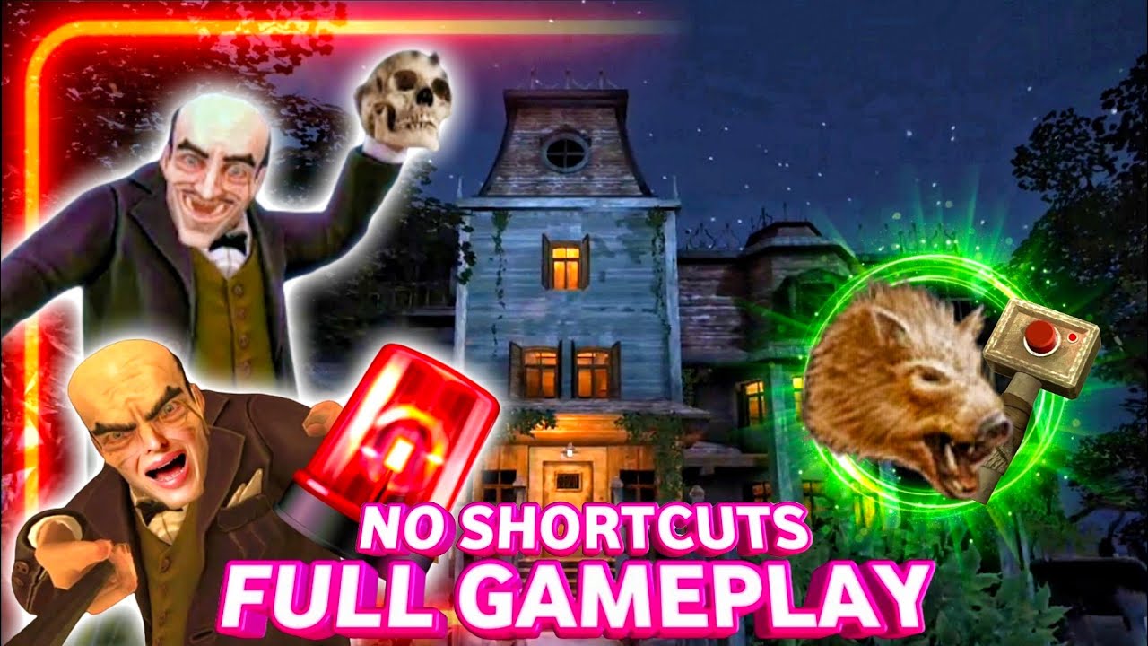 Hard Mode Full Gameplay || Scary mansion Horror Game 3D