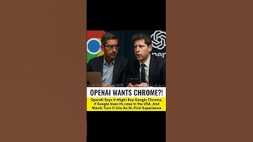 OpenAI Might Buy Google Chrome?! 👀💻 #openai #googlechrome