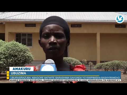 UBURASIRAZUBA: ABAGORE BATWITE BARASHIMA GAHUNDA YO KWIPIMISHA BASHYIRIWEHO