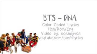 BTS DNA şarkı sözleri lyrics
