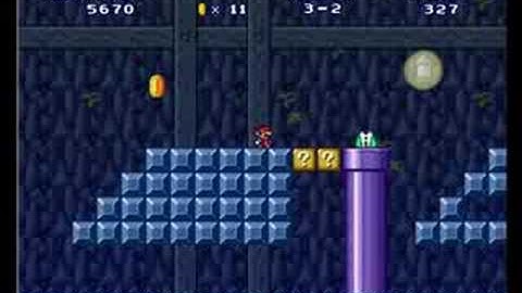 Mario forever world 3-2 Speed run