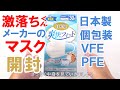 レック (LEC) 爽快フィットマスク 日本製不織布マスク (個包装）