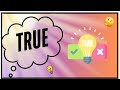 How Smart Are You? True or False Game! 🧒🧠Learn with Fun - GUESS