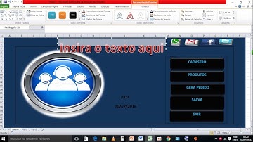 cadastro de cliente com macro VÍDEO 01