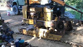 John Deere 1010 bulldozer rebuild