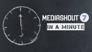 -- Creating the same template in Bible, Text and Lyric -- MediaShout 7 In A Minute