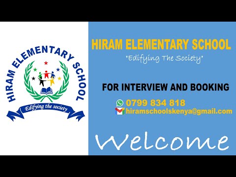 HIRAM ELEMENTARY SCHOOL @reachoutonlinetv