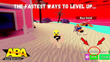 The QUICKEST Ways to GRIND Levels In ABA... (PRESTIGE FAST!!)
