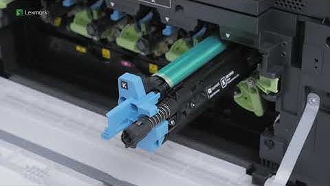 Lexmark XC9235 - Unbox & Setup