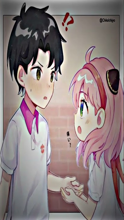 jedag jedug Anya x Damian edit Alight Motion anime spy x family #jedagjedug #alightmotion #shorts