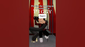 Pro Tips For Playing As A Survivour In Piggy (Part 1) #robloxpiggy #tips #tricks