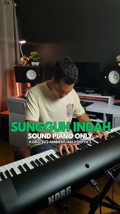 Sungguh Indah sound piano only #korgsv2 #stayjazzandgospel