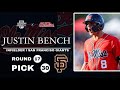 San francisco giants select ole miss 3bof justin bench