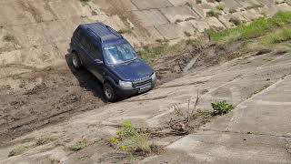 💥 Land Rover Freelander 1 in Canalul Ioanei (masina mea), motor BMW 2.0 automat-TC on/off💥