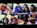 PIZZA Eating Challenge | DOMINO'S Cheese Burst Chicken BBQ Pepperoni Pizza | My Dream Life