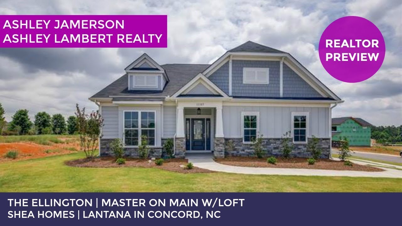 New Construction Home for Sale in Concord, NC The Ellington Shea