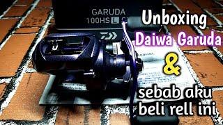 Baitcasting Rell Rm 5++ | Unboxing Baitcasting Daiwa Garuda |