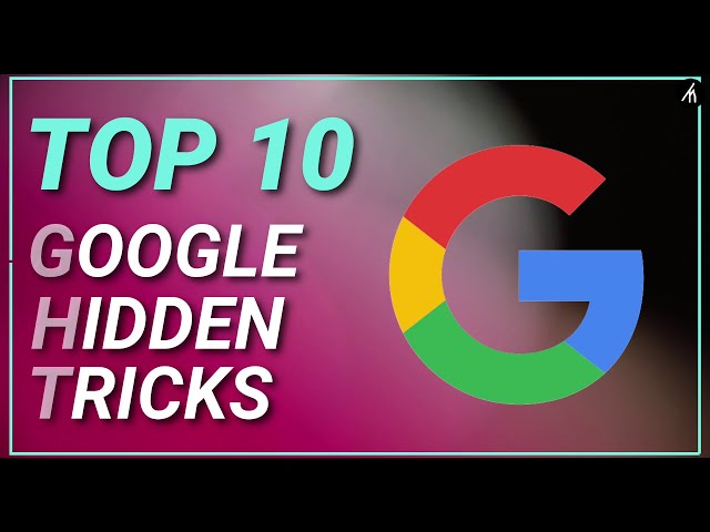 10 Hidden Google Tricks and Easter Eggs