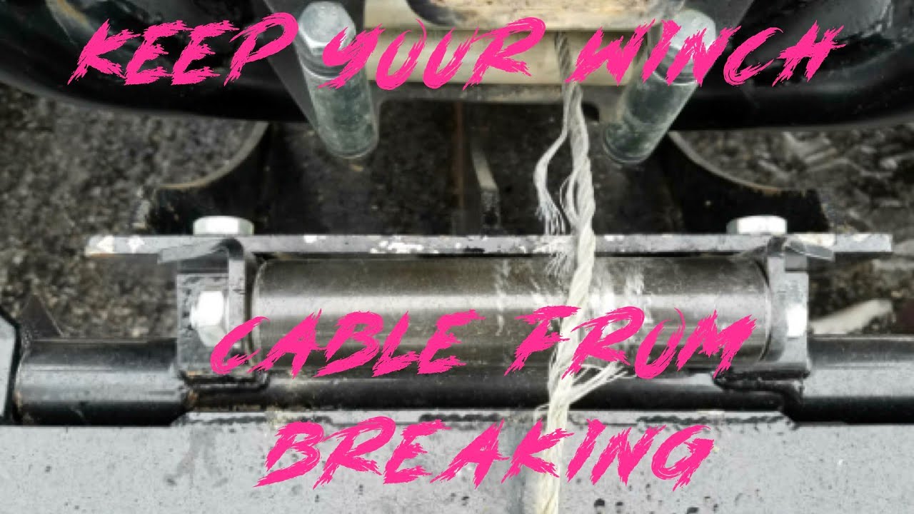 How to care for your Winch Cable YouTube