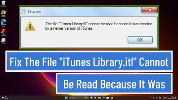 Fix The File  "iTunes Library.itl" cannot be Read Error In Windows 11/10/8/7