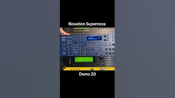 Novation Supernova Demo 20 #asmr #synth #sound-effect #ringtone #noise