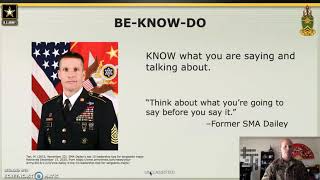 Foundations of Army Leadership - BLC Class 003-21
