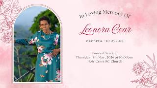 Celebrating The Life Of Leonora Coar