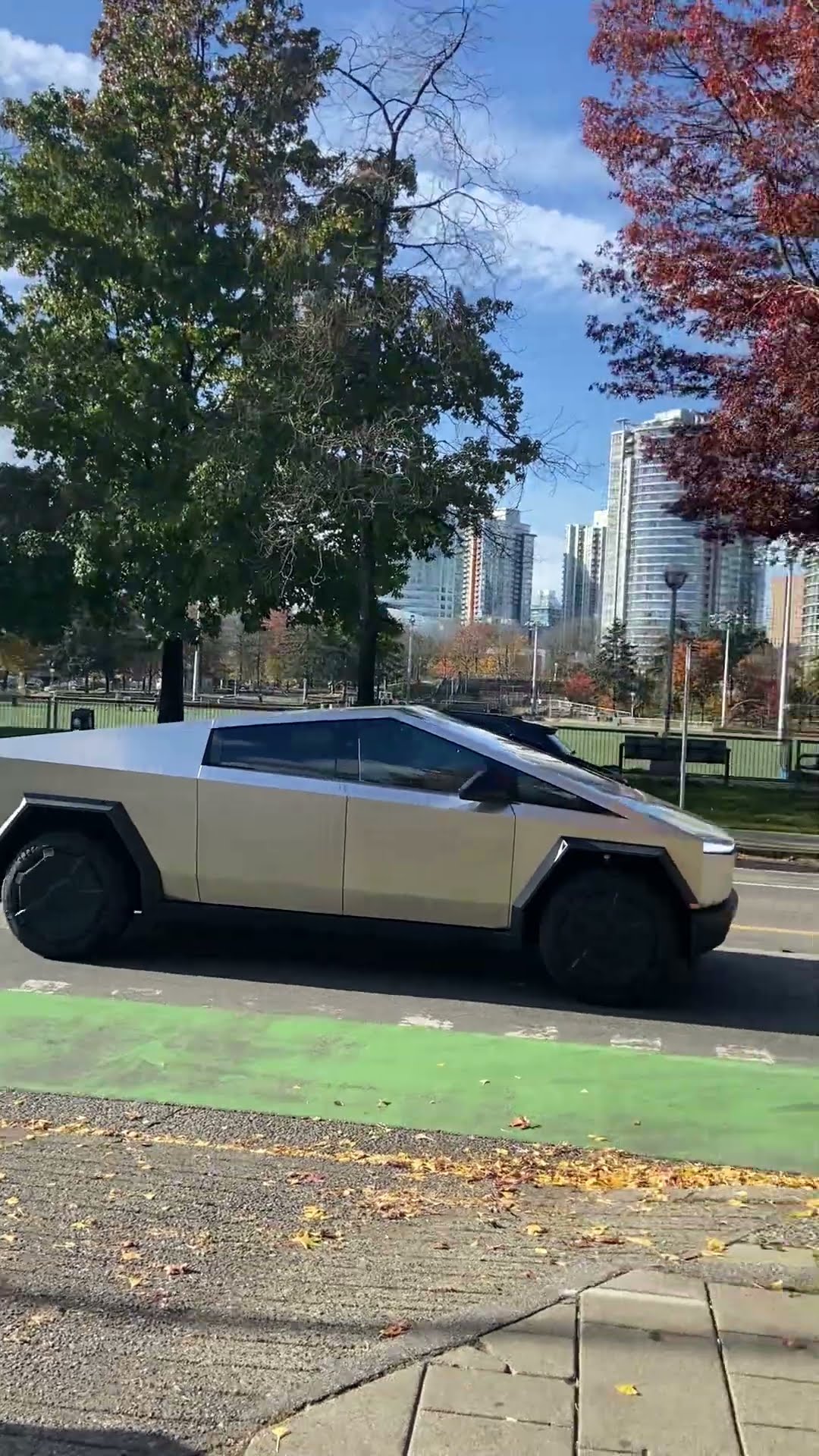 Cybertruck Parade In Vancouver's Chinatown || ViralHog
