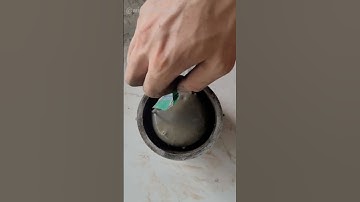 A sprinkle of terracotta #satisfying #concrete #planter #asmr #art