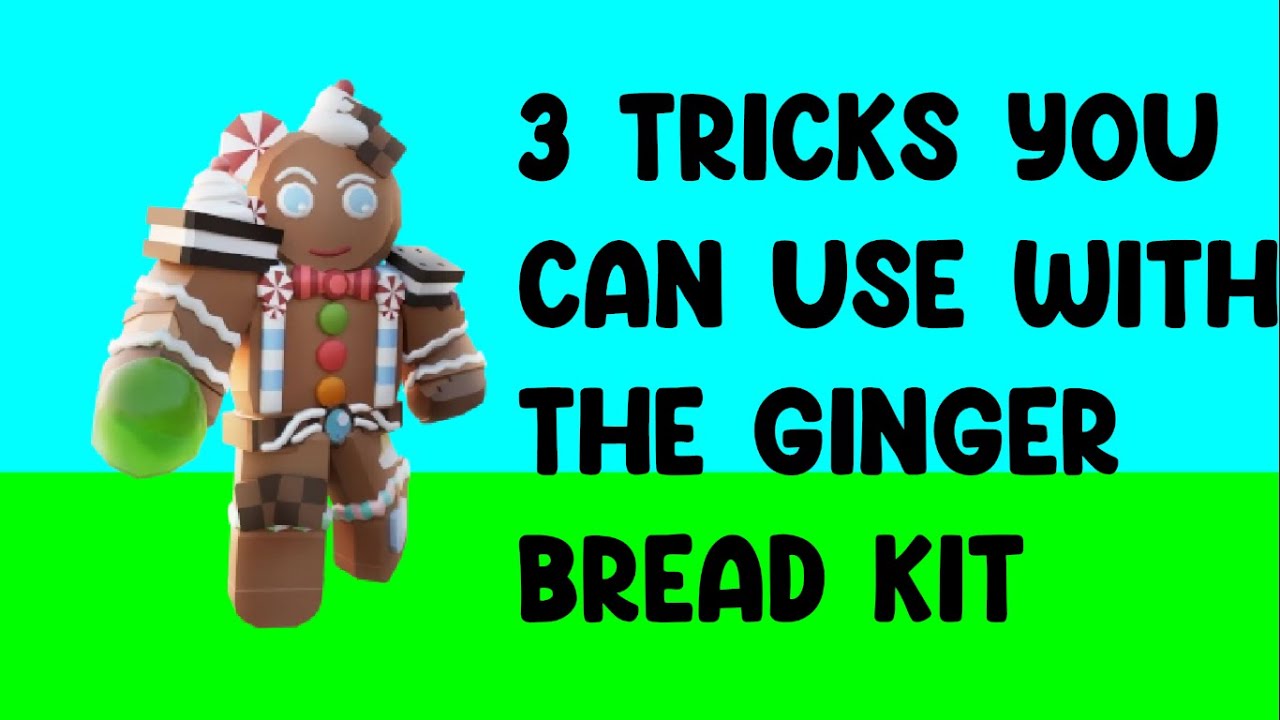 3 tricks you can use with the ginger bread man kit (Roblox bedwars