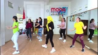 SENAM KREASI || DJ MENGHAPUS JEJAKMU - NOAH & BCL Tik Tok Viral 2022 ( DJ KEVIN ) || Choreo : Simona