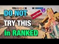 DON'T TRY THIS in RANKED - Rainbow Six Siege