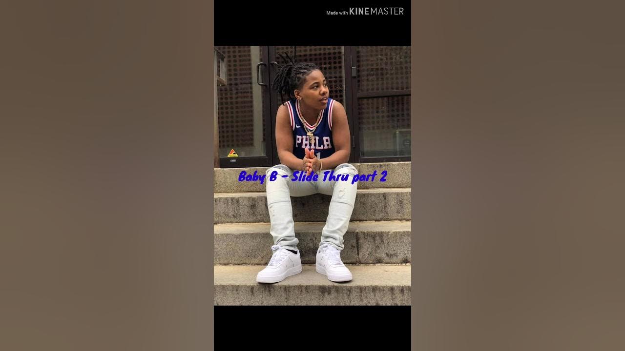 Baby B Slide Thru pt 2 (lyrics) YouTube