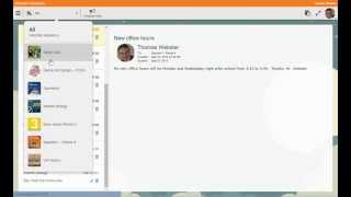 Agilix Buzz Teacher:  Communication menu