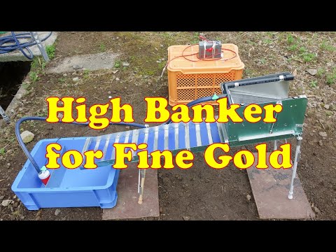 High Banker For Fine Gold
