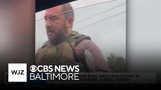 Video shows arrest of Maryland woman by ICE agents