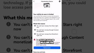 🚨 HOW TO FIX FACEBOOK MONETIZATION RESTRICTION! FIX THIS NOW! LIMITED ACCESS! 🚨