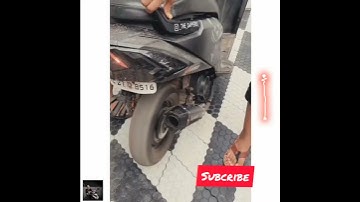 Honda Dio Akrapovic Exhaust Sound