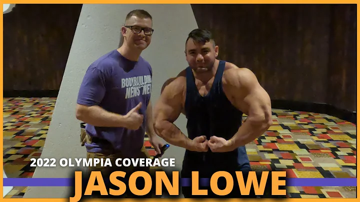 Jason Lowe Live Interview during 2022 Olympia Meet...