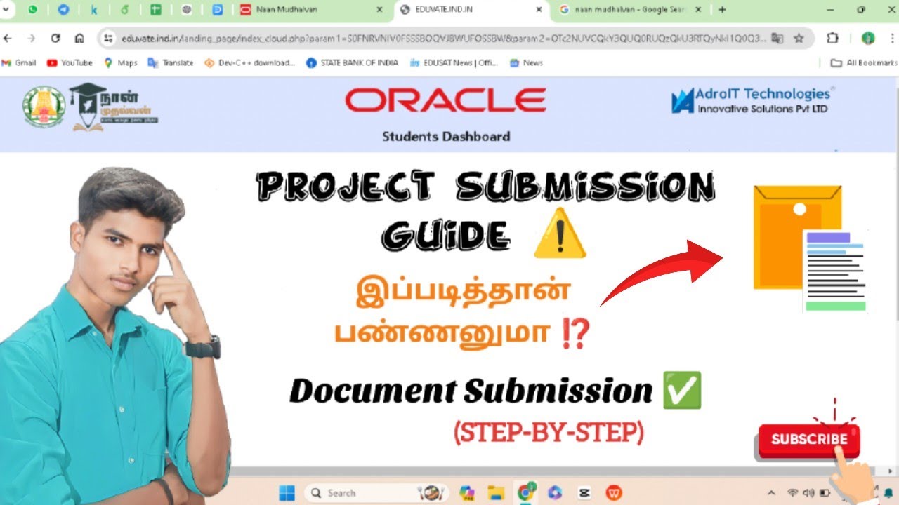 Oracle Project submission Guide ⚠️ | Step by step ✅இப்படித்தான் பண்ணனுமா ❓🤔 | 