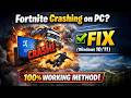 Fortnite Keeps Crashing on PC? Fix Startup, Match, and DX12 Errors Fast (2026)