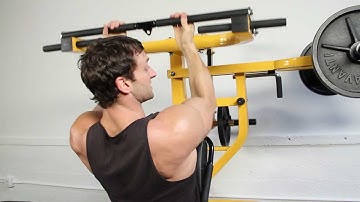 Bodybuilding - Powertec Workbench Multisystem Back Workouts with Ian Lauer