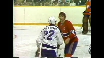 Canadiens - Maple Leafs Game 3 hits, roughs, and goals 4/21/79