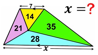 Think outside the Box! | Find the base X of the Trapezoid | Trapezium |  (Triangles) | #math #maths