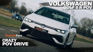 Volkswagen Golf 8 R *CRAZY +230KM/H* POV DRIVE